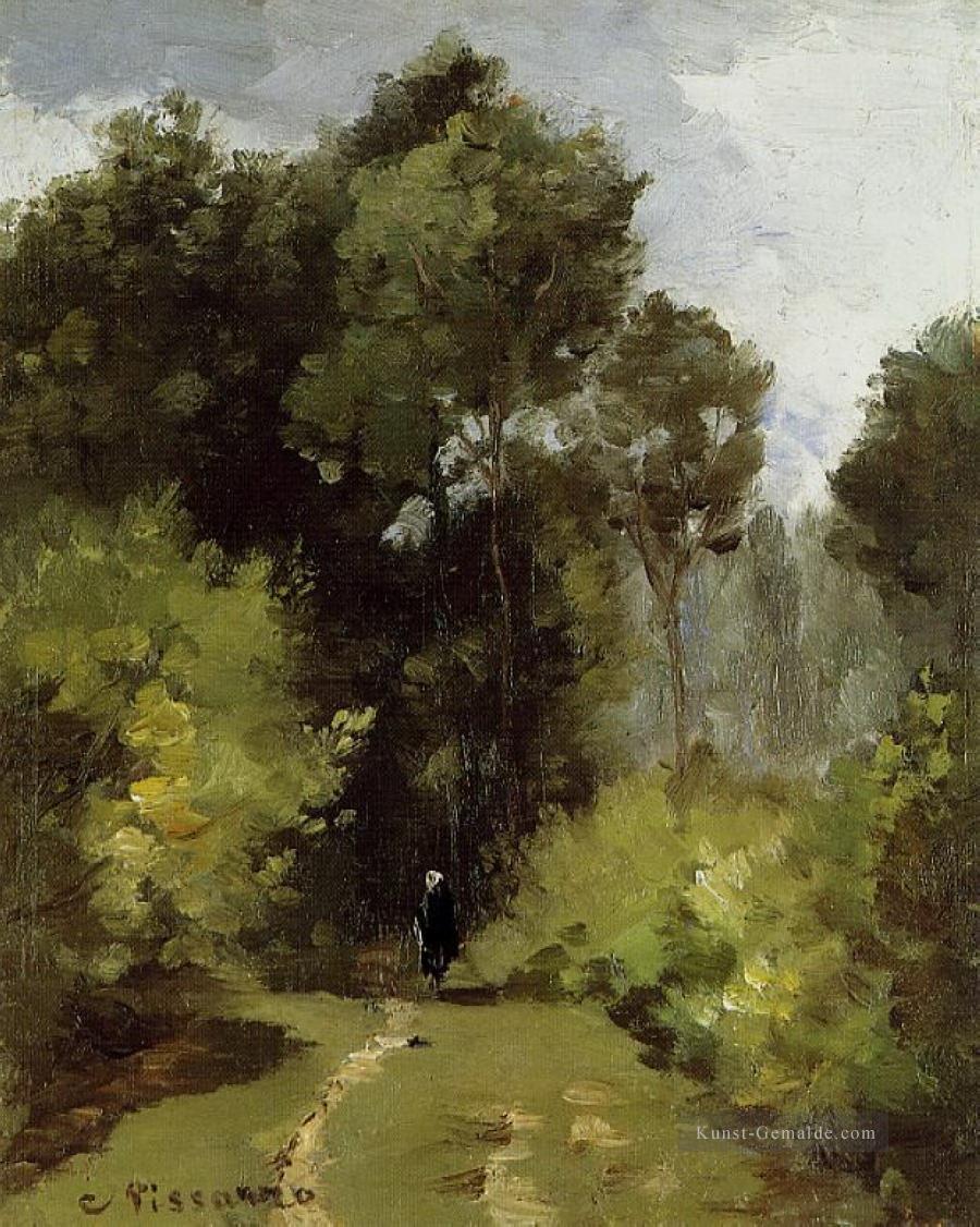 im Wald 1864 Camille Pissarro Ölgemälde
